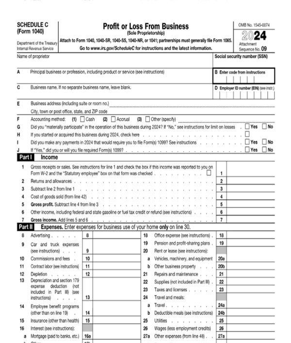 Schedule C (Form 1040)